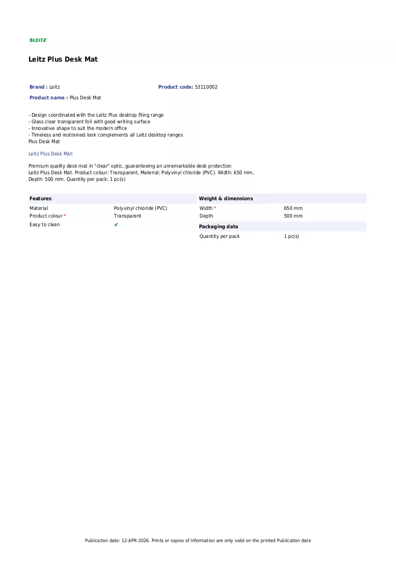 Leaflet