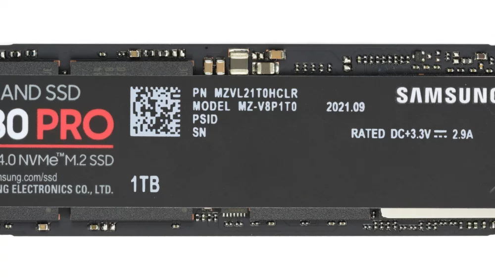 Samsung M.2 NVMe SSD