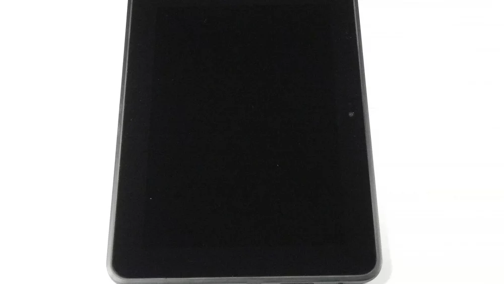 Tablet on a table
